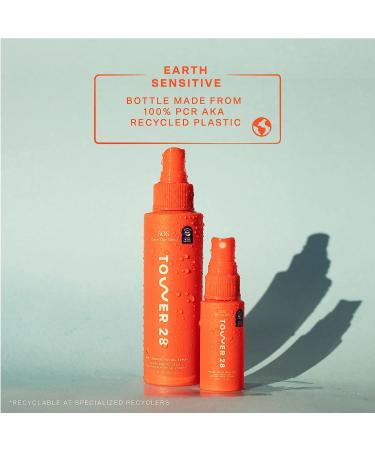 Tower 28 SOS Daily Facial Spray | Travel-Size | Soothe Irritation and Inflammation | pH Balancing Toner | Hypochlorous Acid | 1 Fl Oz - Buy Online on GoSupps.com