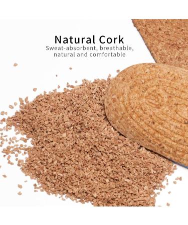 Senthmetic Natural Cork Insoles - Graffiti Style, High Arch Support Orthotics for Flat Feet, Pronation, and Foot Pain Relief - Free Tailoring Included - Buy Online on GoSupps.com