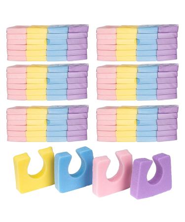 Americanails Onezeez Individual Toe Separators - Assorted Pastel Colors - Extra Soft & Comfortable - Professional Quality - 144ct - Buy Online on GoSupps.com