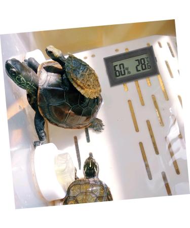 BESPORTBLE 2pcs Reptile Temperature and Humidity Meter Black 4.5X2.5cm - Buy Online on GoSupps.com