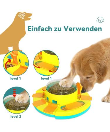 Dufuso Dog Toys - Level 2 Intelligence Toys for Small Medium & Large Dogs | Interactive & Engaging Pet Toys - Buy Online on GoSupps.com