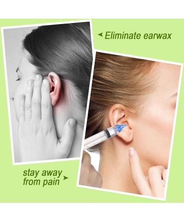 Ear Wax Cleaner Syringe Kit - 2 Pieces 20 ML - Ear Wax Removal & Irrigation Tool for Humans - Buy Online on GoSupps.com