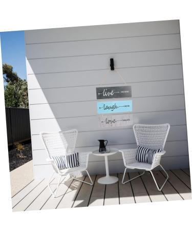 Abaodam Decorative Wooden Pendant Fall Decorations for Home Rustic Wood Wall Decoration Wood Wall Art Office 35X30CM As Shown1 - Buy Online on GoSupps.com