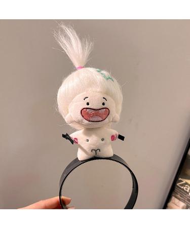 Doll Headband Plush Constellation Hairhoops Headband | Portable Doll Hair Headbands Hair Ornament Plush Doll Headdress for Children Kids Aries - Buy Online on GoSupps.com