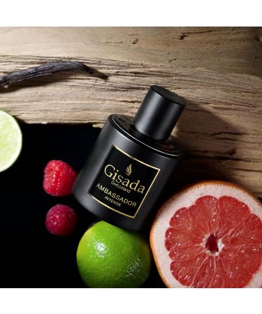 Gisada Ambassador Intense Cologne for Men - Perfume for Men with Strong Masculine Scent & Classic Fragrance - Lasting Scent with Warm Citrusy Spicy Oriental Notes - Made in Switzerland 3.3 fl.oz. Lavender 3.3 Fl Oz (Pack of 1) - Buy Online on GoSupps.com