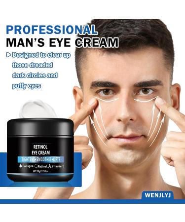 Men's Eye Cream - Hydrating & Moisturizing Eye Cream for Dark Circles Puffiness Fine Lines & Wrinkles Reduction - Buy Online on GoSupps.com