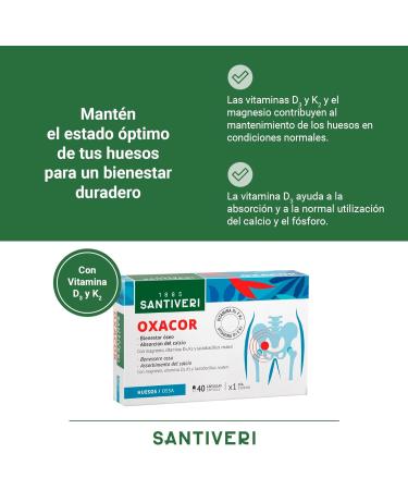  SANTIVERI SANTIVERI Oxacor K2 Food Supplement 40 Capsules - Buy Online on GoSupps.com