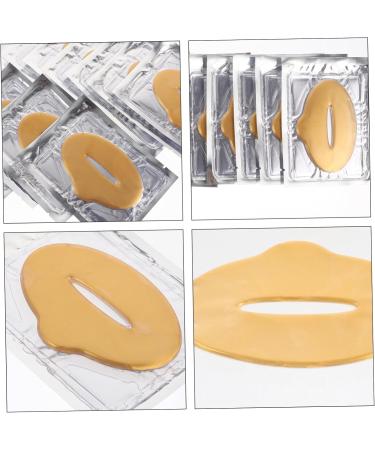 Ipetboom 25pi ces Masques L vres Exfoliants Gel Hydratant Naturel Pour Soin Des L vres Pour ges Texture L g re Et Non Grasse 9x6x0.2cm dor  - Buy Online on GoSupps.com