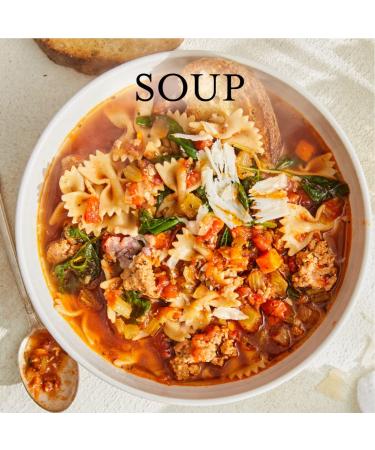DeLallo Organic Whole Wheat Farfalle Bow Ties Pasta - 1lb Bag - Buy Online on GoSupps.com