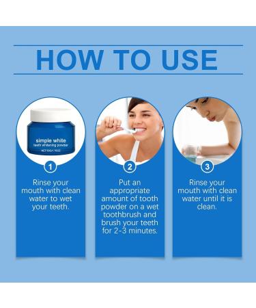 Bright & Fresh Tooth Powder Lightens Surface Stains Delivers Lasting Freshness and Enhances Oral Comfort(4pcs) - Buy Online on GoSupps.com