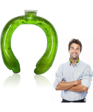 Cooling Neck Tube Wrap | Wearable Cooling Neck Tube Device | Wearable Cool Neck Wraps for Hot Weather Body Cooling Neck 3 Colors Shuying Light Green - Buy Online on GoSupps.com