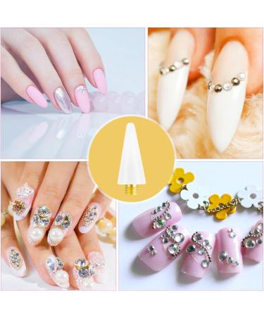 Lusofie 16Pcs Wax Replacement Tips for Nail Rhinestones Picker Tool - White - Buy Online on GoSupps.com