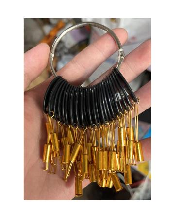 Shop Premium Hair Color Sample Rings with Gold Buckles - International Shipping - Buy Online on GoSupps.com