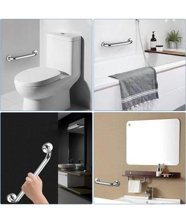 30cm Bathroom Grab Bar Stainless Steel Bath Shower Grab Rail Indoor & Outdoor Deck Hand Rail Safety Grab Bar Staircase Steps Handrail Safety Hand Rail Support Handicap Elderly Injury Assist - Buy Online on GoSupps.com