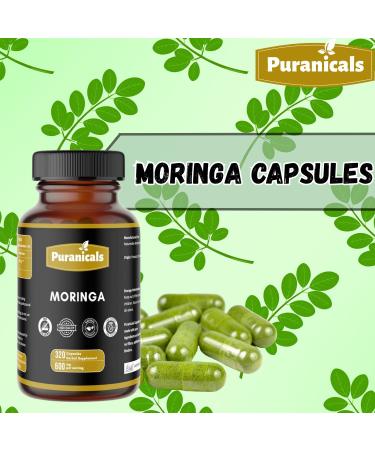Neem 320 Capsules and Moringa 320 Capsules | Herbal Essentials Bundle | Daily Herbal Essentials | Non-GMO Ingredients No Artificial Colors | Capsules Combo Pack - Buy Online on GoSupps.com