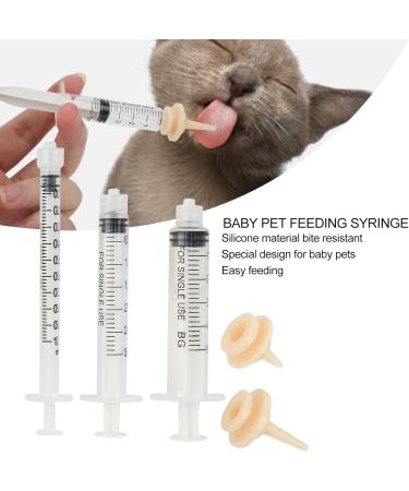 Pet Piller Gun Pet Syringe Dispenser Professional Bite Resistance with Silicone Head for Cats - Buy Online on GoSupps.com
