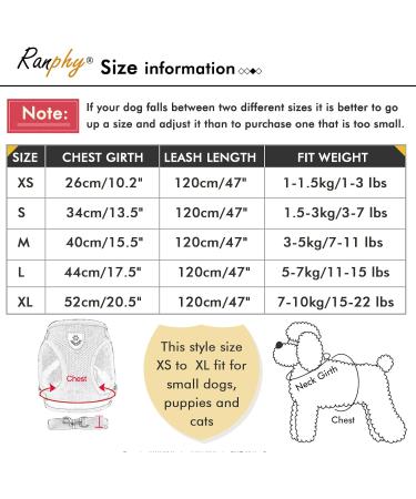 Ranphy Breakproof Cat Dishes & Reflective Chest Harness for Small Cats - Durable Soft Fabric Ideal for Puppies - Black (34 cm) - Buy Online on GoSupps.com