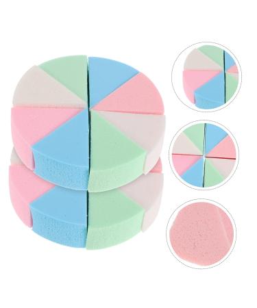 Balacoo Triangular Sponge Puff Set - 4 Makeup Applicators for Wet & Dry Use | Latex Cosmetic Sponges for Flawless Application - Buy Online on GoSupps.com