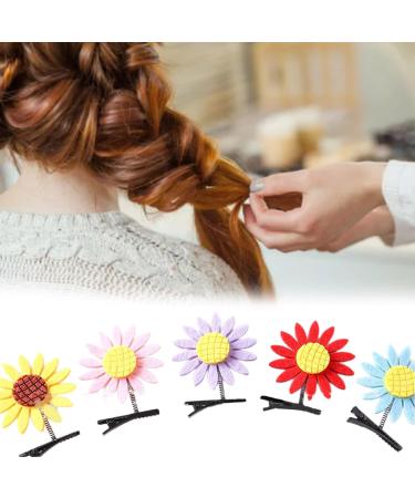 AJOIDR 10PCS Small Spring Hair Clip for Toddlers Girl Teen Christmas Stocking Filler Hairpin Carnivals Party Hair Barrettes - Buy Online on GoSupps.com