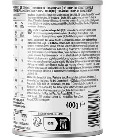 by Amazon Pulpe De Tomates Italiennes 400g 400 g (lot de 1) - Buy Online on GoSupps.com