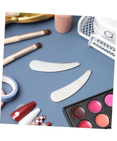 Didiseaon 4 Pcs Cosmetic Spatula Mini Spatula Cosmetics Spatulas Reusable Metal Makeup Spatula Lip Balm Spatula Lotion Spatula Foundation Spatula Face Cream Scoop Makeup Scoop Spatula 1 g (Pack of 1) As Shownx2pcs - Buy Online on GoSupps.com