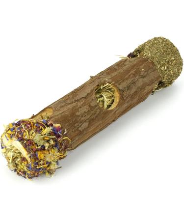 Mr. Crumble Dried Pet Food Tummel-Tunnel for Rodents | Grain-Free Tube Tunnel Set of 2 with Flowers & Herbs - International Shipping - Buy Online on GoSupps.com