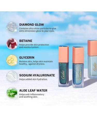 Oulac Liquid Eyeshadow Satin Finish - Multi-Use Pumpkin Orange Eyeshadow & Eye Primer | Blendable Smooth Eye Make-up Crease-Resistant Non-Greasy Vegan Cruelty-Free Sunset (SA09) - Buy Online on GoSupps.com