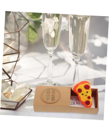 RUNROTOO Box Christmas Stocking Stuffers Festival Gift Christmas Goody Bag Filler Gifts for Stocking Stuffers The Gift Toys Friends Present Non-woven Fabric Small Toy Pizza - Buy Online on GoSupps.com