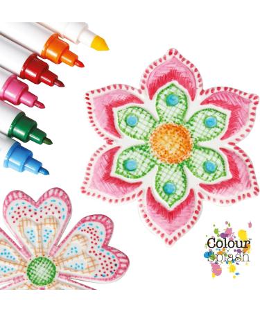 Yellow Edible Food Coloring Pen, Dual Tip Icing & Paint Marker for Cakes & Cupcakes - 2ml - Buy Online on GoSupps.com