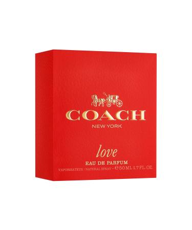 Coach Love Eau de Parfum - Long Lasting Fragrance with notes of Strawberry Red Velvet Rose & Cedarwood - Floral & Fruity - 1.7 fl. oz. 1.7 Fl Oz (Pack of 1) - Buy Online on GoSupps.com
