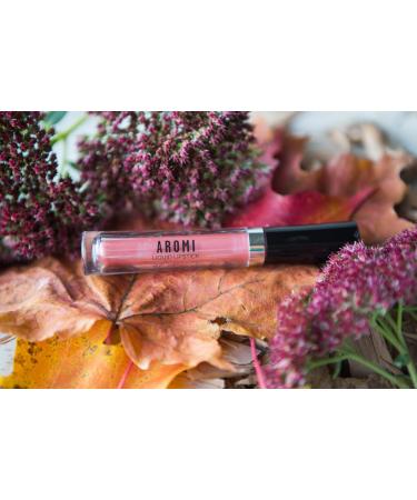 Aromi Metallic Matte Liquid Lipstick - Shimmery Vegan Cruelty-free Formula (Pumpkin Spice) - Buy Online on GoSupps.com