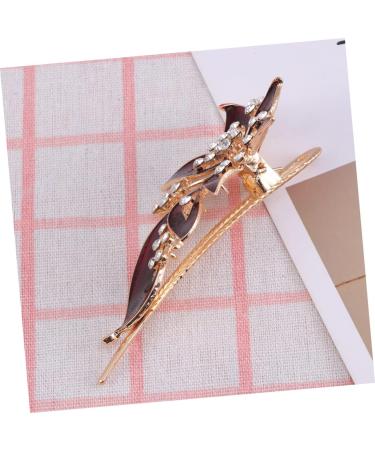 FRCOLOR Hairpin Womens Hair Accessories Flower Crystal Hair Clips Hair Clamps Crocodile Clips Hair Beak Hair Alligator Hair Grip Rhinestone Headpiece France Banana Miss - Buy Online on GoSupps.com