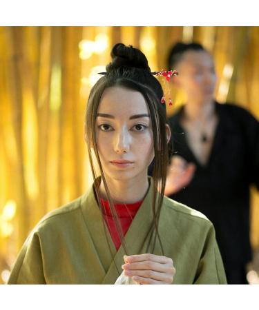 Lurrose 2pcs Chinese Hair Stick Hairpins - Elegant Hair Decor & Accessories for Women Girls | Perfect Mother's Day Gift - Red - Buy Online on GoSupps.com