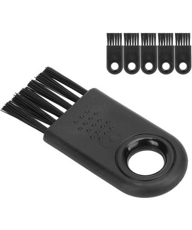 Horoper 6-Part Cleaning Brush Set for Men's Electric Razors | Hair Remover & Shaving Brush Replacements | Durable Nylon Cleaner | Black - Buy Online on GoSupps.com