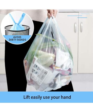 Portable Trash Bags Small Rubbish Bags Colourful Plastic Garbage Bags 5 Rolls/100 Counts - Buy Online on GoSupps.com