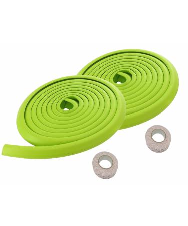 TUKA 32.8ft / 10M Edge Guard Extra Thick L-shaped Premium Foam Edge Protection Childproofing Child Senior Baby Safety | Anti Collision Strip Protector Edge 2x5m TKD7000 TKD7000 green 10M(2x5) Edge Green