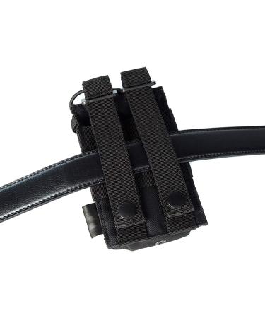 Tactical Radio Holder - Military Grade Molle Radio Case for Two Way Walkie Talkies | Heavy Duty Radios Pouch with Adjustable Storage and Patch - Buy Online on GoSupps.com