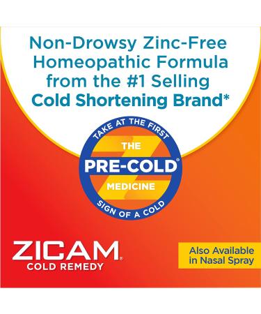 Zicam Cold Remedy Nasal Swabs with Cooling Menthol & Eucalyptus - 20 Count Pack - Buy Online on GoSupps.com