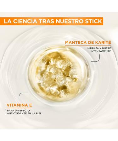 L'Or al Espa a SA Garnier Delial Solar Face Mask High UV Stick Invisible with Shea Butter and Vitamin E SPF 50+ Suitable for Sensitive Skin Travel Size Comfortable to Use - Buy Online on GoSupps.com