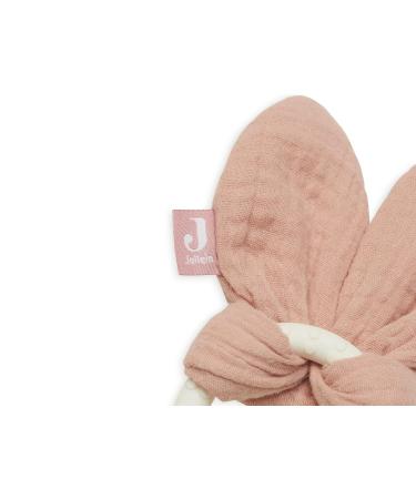 Buy Silicone Bunny Ears Teething Ring | Rosewood | 1 Piece - Safe & Durable Teether for Infants - Buy Online on GoSupps.com