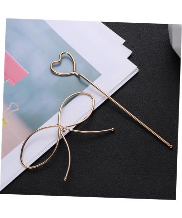 minkissy Hair Claw Clips for Women Wedding Hair Clip Hair Barrettes for Girls Brides Hair Hollow- Out Hair Stick Girls Hair Barrettes Hollow-out Hair Stick Hollow-out Hairpin Bow Tie Miss - Buy Online on GoSupps.com