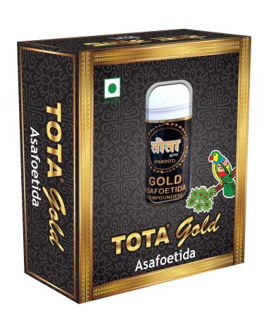Tota Gold 100 Pure Asafoetida Granules  Natural and Vegan Gluten Free Indian Spice -7gm Hing Asafetida spice  Best Heeng for Garlic and Onion Substitute - Buy Online on GoSupps.com
