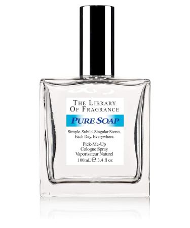 Fragrance Library 3.4 oz Cologne Spray - Pure Soap Pure Soap 3.4 Fl Oz (Pack of 1)