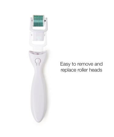 Derma Roller Microneedle 6 Piece Kit - DERMAROLL by Prosper Beauty | Face Roller with 4 Heads for Exfoliation & Microdermabrasion - Skin Care Tool for Dermaplaning & Microneedling - Buy Online on GoSupps.com