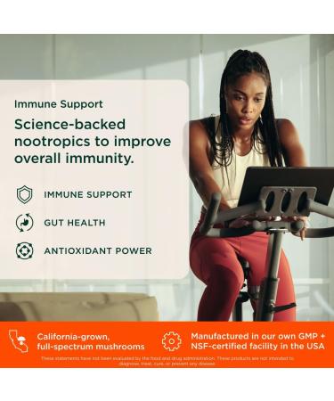 The Genius Brand Genius Turkey Tail - Plant-Based Supplement for Immune, Gut & Antioxidant Support - Organic & Non-GMO - 120 Veggie Capsules 120 Count (Pack of 1) - Buy Online on GoSupps.com