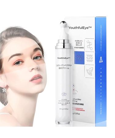 Dosurgorn Youthfuleye Japan Collagen Peptides Eye Cream Youthful Eye Japan Collagen Peptides Eye Cream Lifts Firming Anti-Aging Wrinkle Eye Cream Remove Fine Lines Dark Circles (1 Pack) 1 Ounce (Pack of 1)