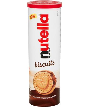 Nutella Chocolate Biscuits Snacks Party Food Crunchy Biscuits with Creamy Nutella Spread Tube of 12 Biscuits 166g - Buy Online on GoSupps.com