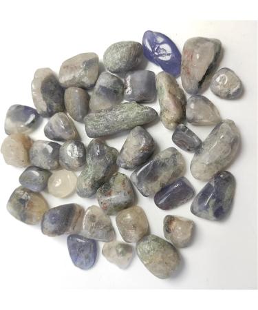 Natural Crystal Rough 50-100g Natural Iolite Crystal Stones Polished Irregular Rolling Stones Minerals Specimen Cordierite Gemstone Collection Decor (Color : 100g Size : 8-15mm) 8-15mm 100g - Buy Online on GoSupps.com