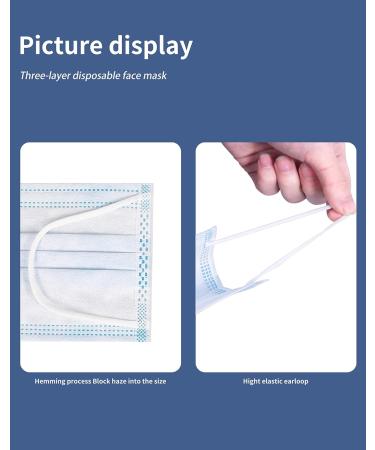 Icoolio OP Masks - Disposable Medical Mouth & Nose Protection - 50 Pieces Blue Face Masks for Optimal Safety - Buy Online on GoSupps.com
