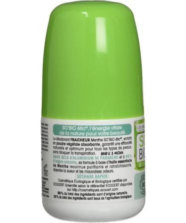 So'bio tic Fresh Mint 50 ml - Pack of 2 - Buy Online on GoSupps.com